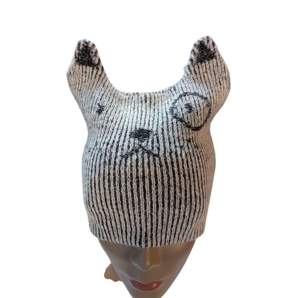 Tucker Tate Kids Shark Face Knit Winter Beanie Hat Fleece Lined NWT